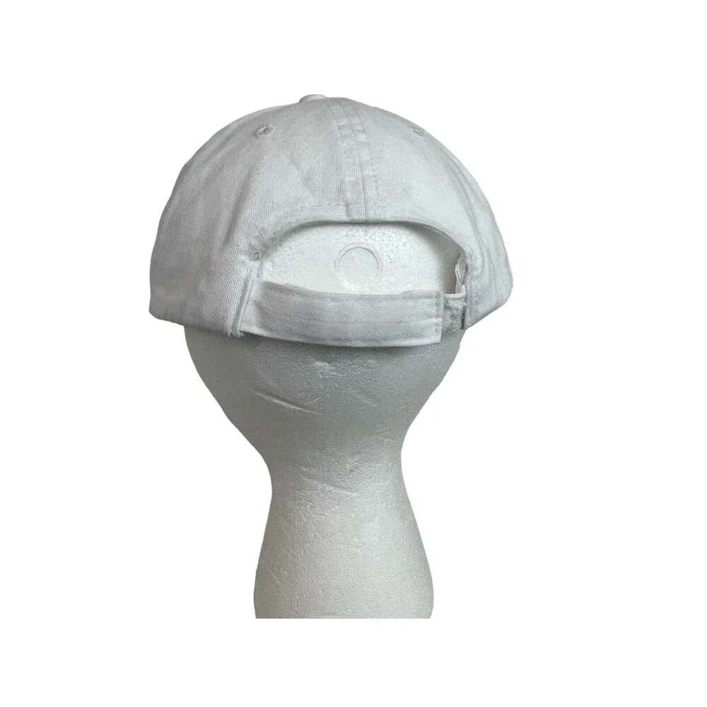 VTG 2010 Disney Parks White Adjustable Hat Adult Baseball Cap